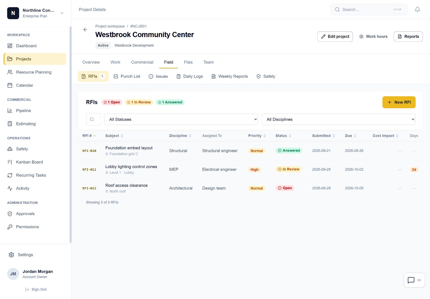 VeriBuild — AI-Powered Construction Management